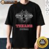 Alt Text: Top Houston Texans God First Family Second Then Texans Football T-Shirt showcasing team spirit and faith.