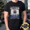 Die Hard Dallas Cowboys fan T-shirt: 'I May Live In Illinois But Win Lose Or Tie I'm A Die Hard Cowboys Fan Till I Die.'