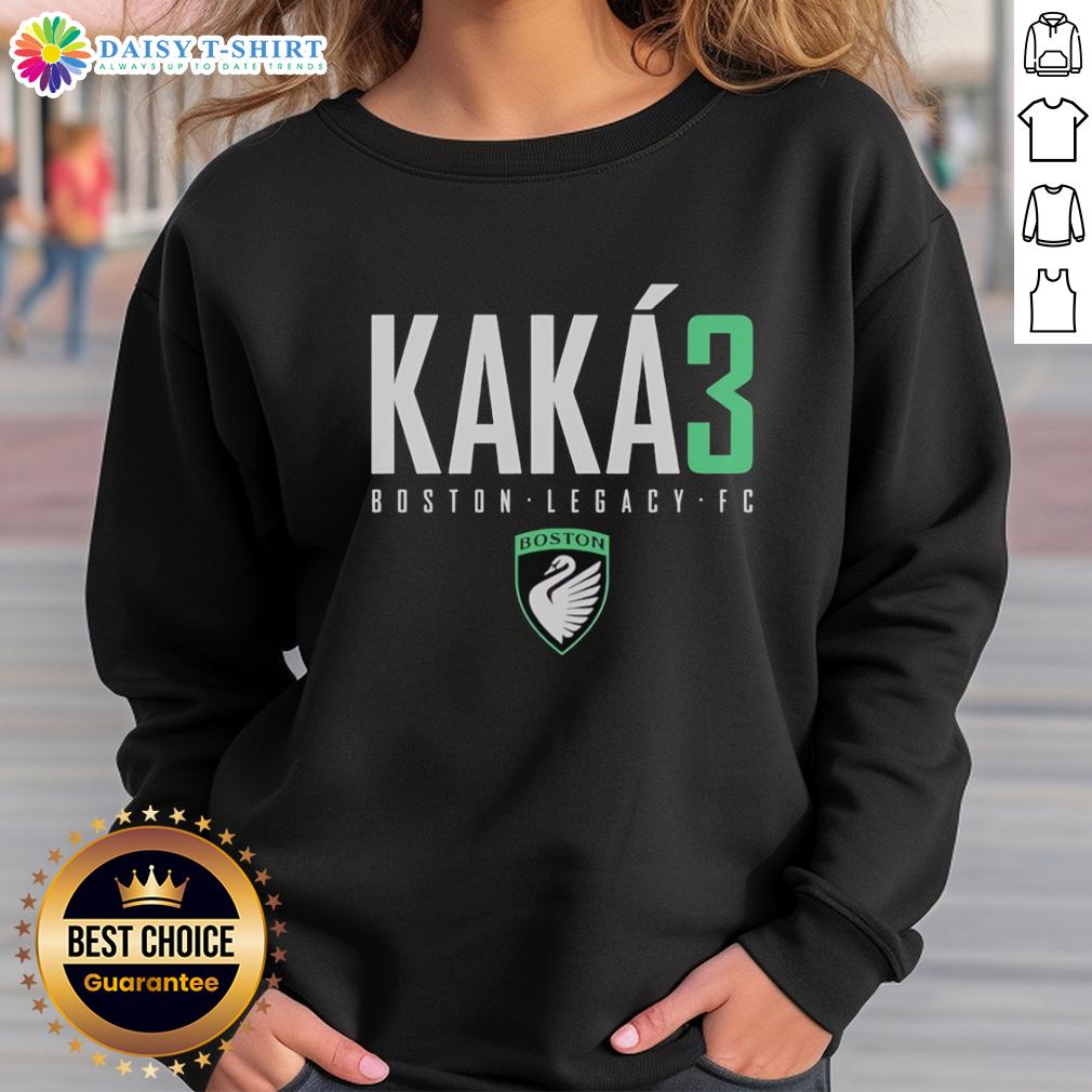 Top Kaka3 Boston Legacy Fc Logo Sweatshirt Top Kaka3 Boston Legacy FC Logo Sweatshirt featuring a vibrant logo and comfortable design for fans.