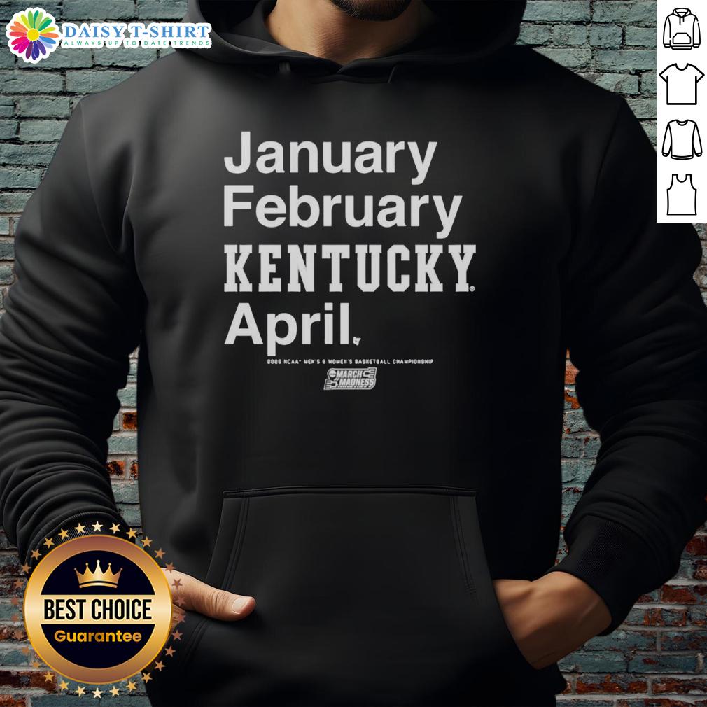 Top Kentucky Wildcats NCAA Men And Women's Basketball March Madness 2026 Month Hoodie Kentucky Wildcats NCAA March Madness 2026 men's and women's basketball hoodie in blue with logo and stylish design.