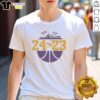 Alt Text: Top Kobe Bryant Los Angeles Lakers NBA 24 over 23 T-Shirt featuring iconic jersey design and vibrant colors.