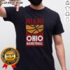 Top Miami Ohio Basketball vintage retro college fan graphic T-shirt featuring bold colors and classic design for enthusiasts.