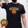 Vintage Michigan Basketball T-shirt featuring classic logo, perfect for fans and collectors of sports apparel.