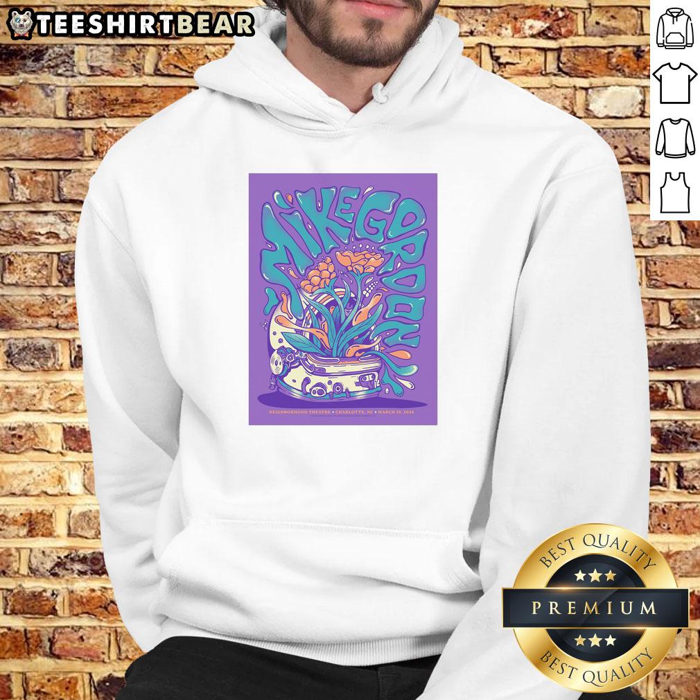 top-mike-gordon-neighborhood-theatre-march-19-2026-poster-hoodie Top Mike Gordon Neighborhood Theatre March 19, 2026 poster on a hoodie, showcasing vibrant concert artwork.