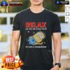 Top Minion Lying Relax T-Shirt: 'We Are All Crazy Here! It's Not A Competition' design for fun-loving fans.