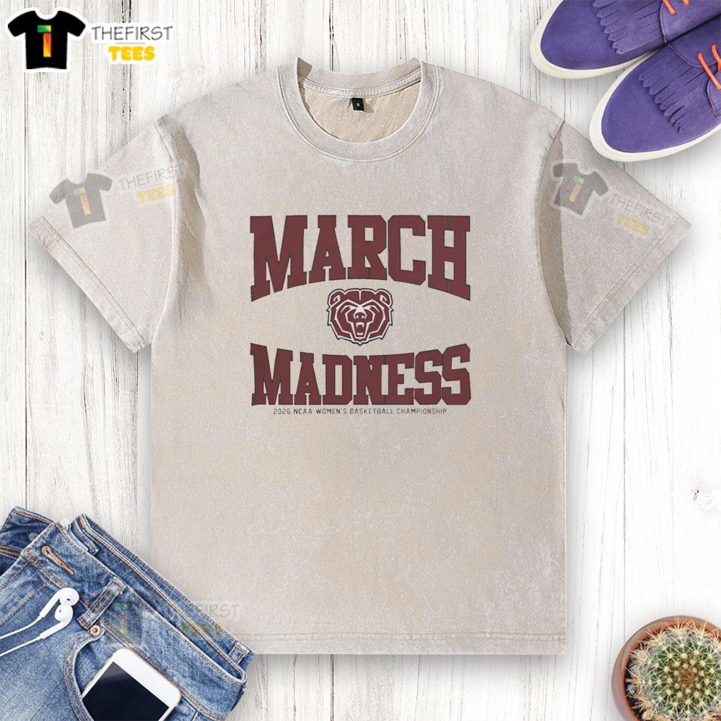 top-missouri-state-lady-bears-march-madness-2026-ncaa-womens-basketball-championship-washed-t-shirt Top Missouri State Lady Bears March Madness 2026 NCAA Women's Basketball Championship washed t-shirt design.