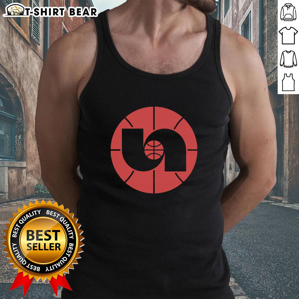 Top Nebraska Basketball 1980S Logo Tank Top Vintage 1980s Nebraska Basketball logo tank top featuring bold colors and classic design, perfect for fans and collectors.