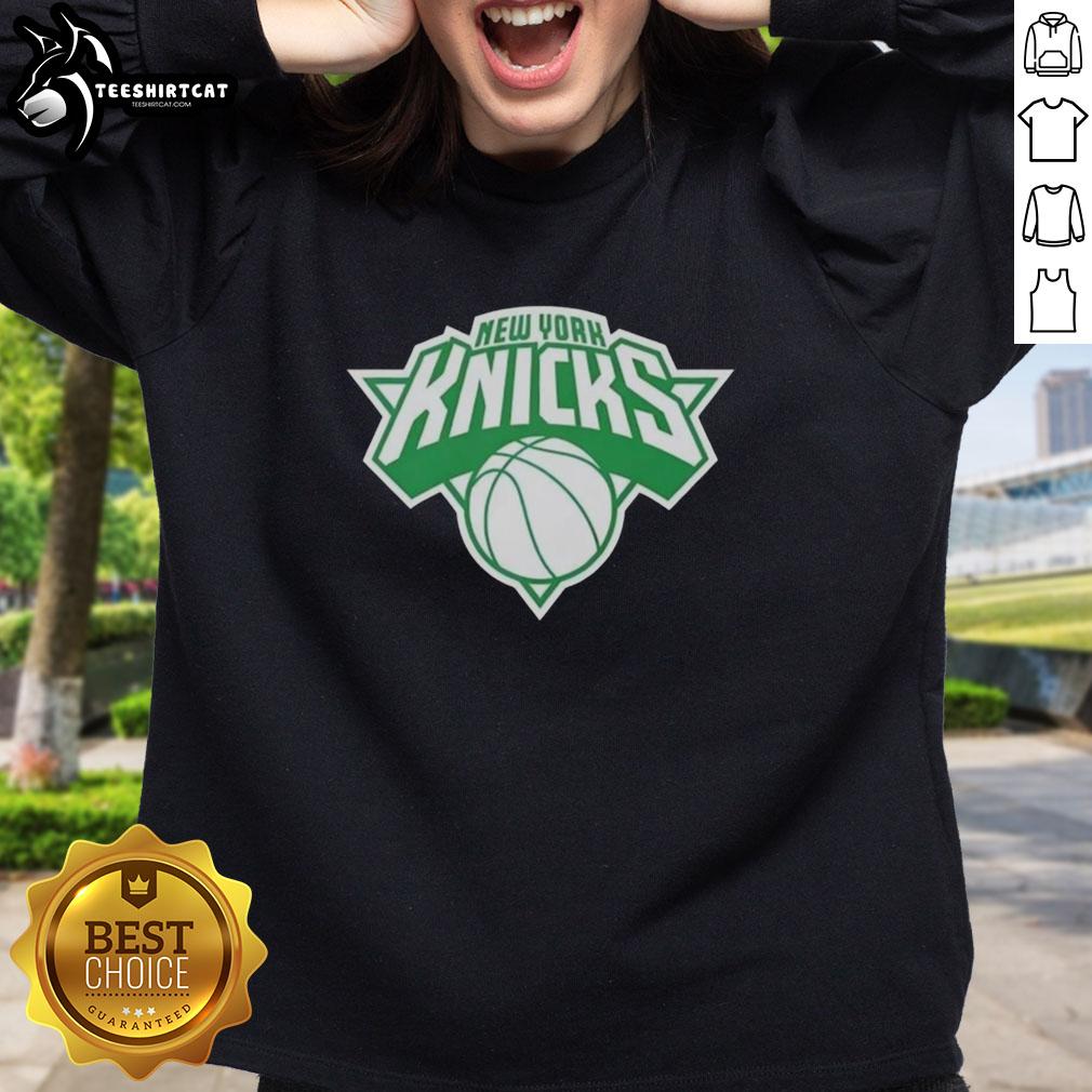 top-new-york-knicks-white-logo-patricks-day-sweatshirt Top New York Knicks white logo sweatshirt for St. Patrick's Day, featuring a festive design and comfortable fit.