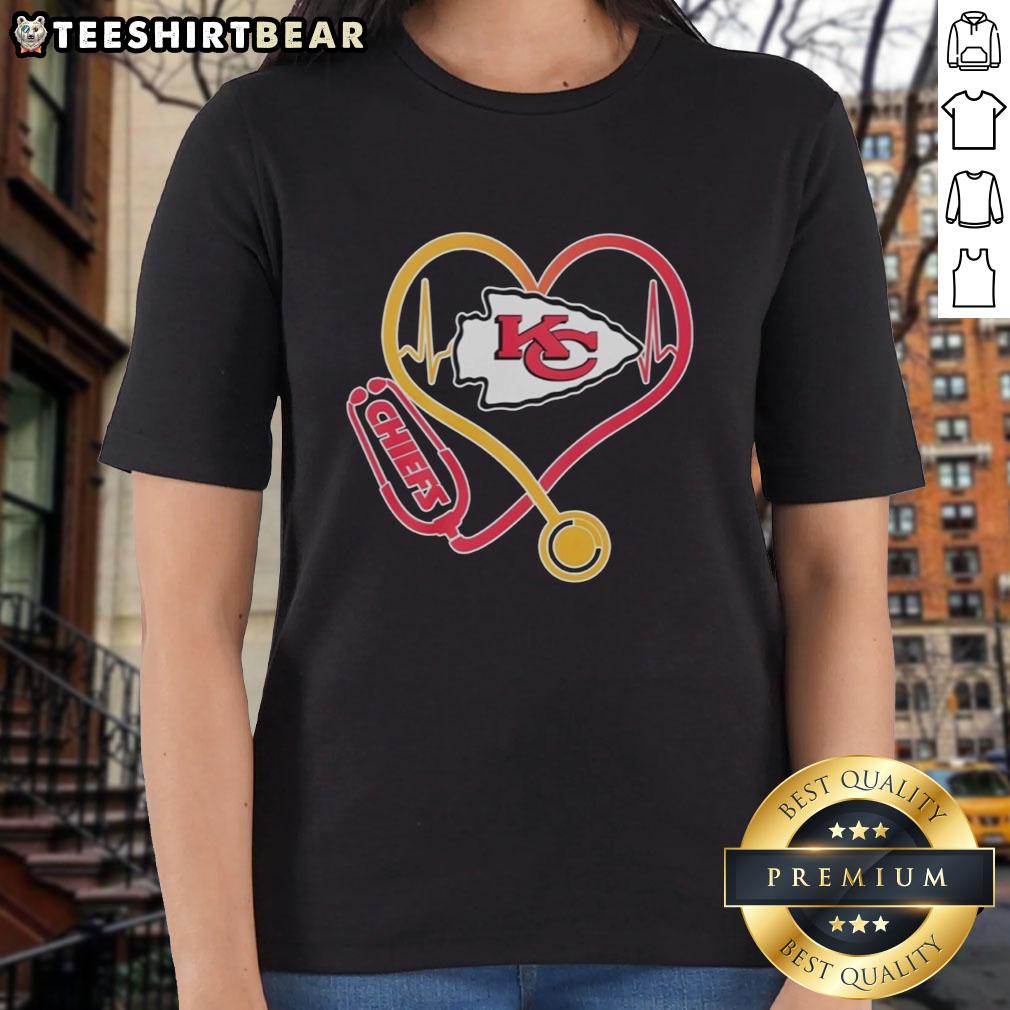 top-nurse-heartbeat-x-kansas-city-chiefs-logo-ladies-tee Top Nurse Heartbeat Kansas City Chiefs Logo Ladies Tee showcasing team spirit and healthcare pride in stylish design.
