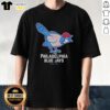 Top Philadelphia Blue Jays 1944-45 T-Shirt featuring vintage design and iconic team graphics, perfect for baseball fans.