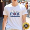 Top Philadelphia Fox T-Shirt featuring a stylish design perfect for fans of Philadelphia's vibrant culture.