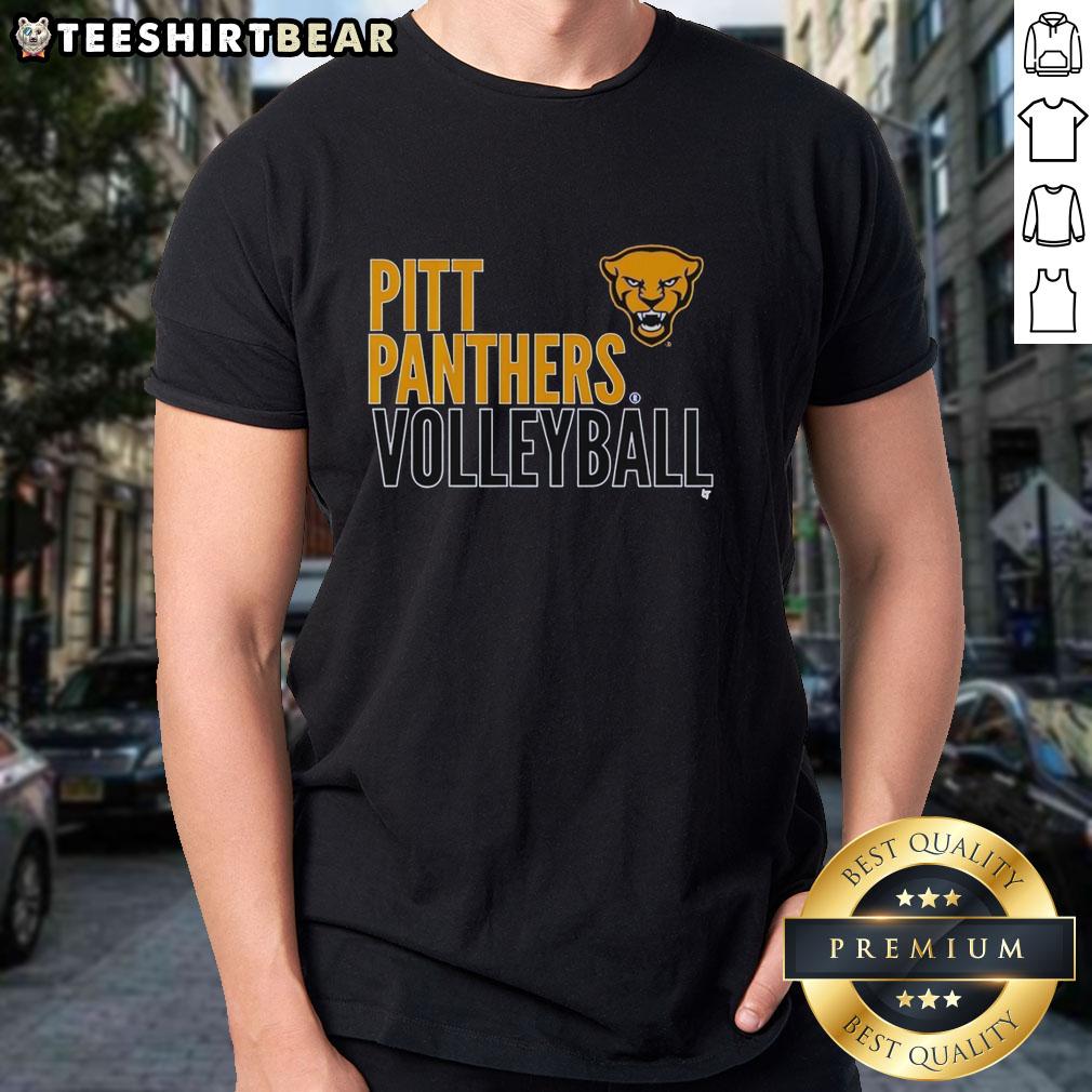 top-pitt-panthers-volleyball-logo-overlay-t-shirt-1 Top Pitt Panthers Volleyball Logo Overlay T-Shirt featuring vibrant team colors and official logo design.