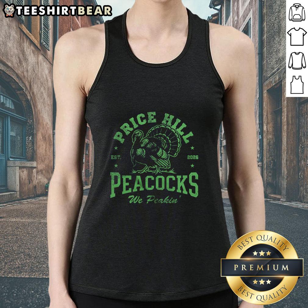 top-price-hill-peacocks-tank-top Stylish Top Price Hill Peacocks tank top featuring vibrant peacock design, perfect for summer fashion enthusiasts.