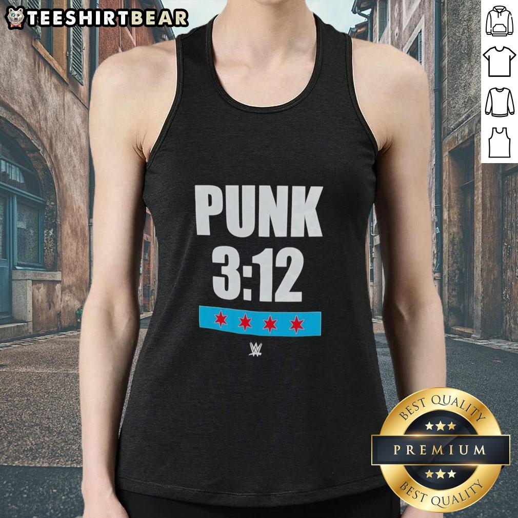 top-punk-312-wwe-tank-top Top Punk 312 WWE Tank Top featuring bold graphic design and comfortable fit for wrestling fans and casual wear.