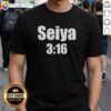Top Seiya 3 16 T-Shirt featuring vibrant graphics and comfortable fit, perfect for fans of the anime series.