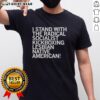 Top Sharice I Stand With The Radical Kickboxing Lesbian Native American T-Shirt showcasing bold graphic design.