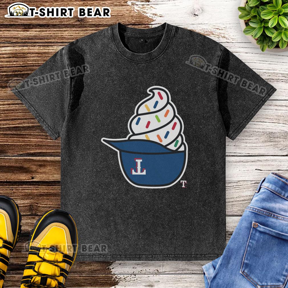 Top Texas Rangers Ice Cream Washed T Shirt Top Texas Rangers ice cream washed t-shirt featuring vibrant colors and soft fabric, perfect for fans.