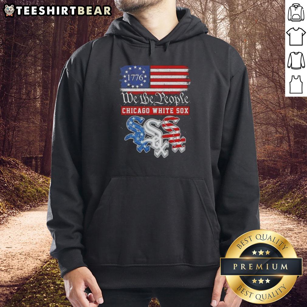 top-we-the-people-chicago-white-sox-american-since-1776-hoodie Top We The People Chicago White Sox hoodie in white, celebrating American spirit since 1776, perfect for fans.