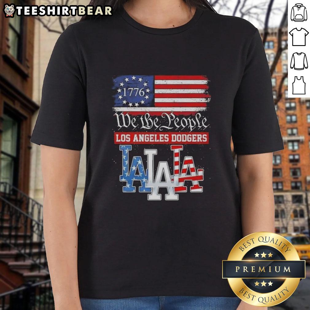 top-we-the-people-los-angeles-dodgers-american-since-1776-ladies-tee Los Angeles Dodgers 'We The People' ladies tee, celebrating American spirit since 1776 in stylish design.