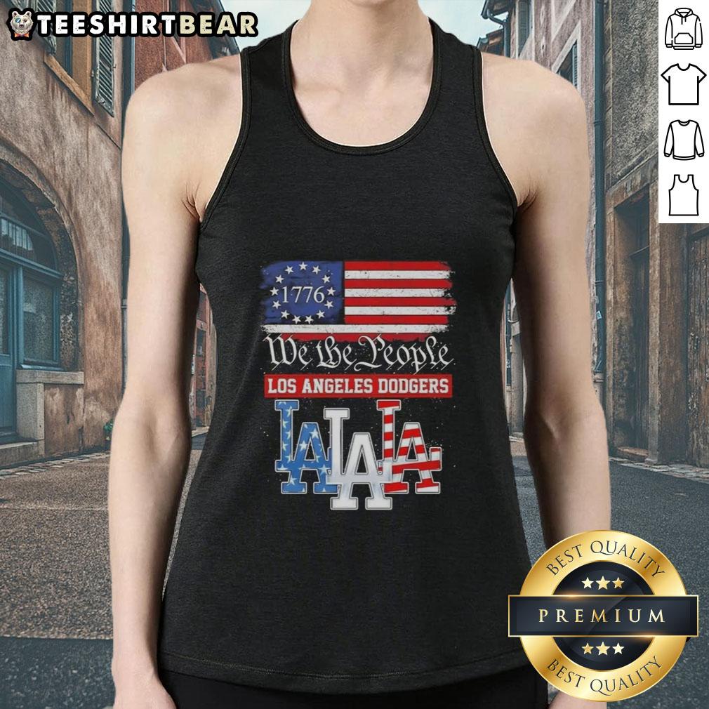 top-we-the-people-los-angeles-dodgers-american-since-1776-tank-top Alt Text: We The People Los Angeles Dodgers American Since 1776 tank top showcasing patriotic sportswear style.