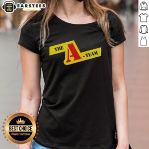 Hot The A-Team Ladies Tee featuring a stylish design perfect for fans of the classic TV show, ideal for casual wear.