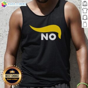 Stylish Awesome No Trump Tank Top featuring bold graphic design, perfect for summer casual wear and political statement.