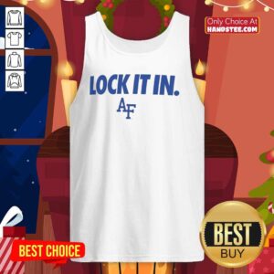Good Air Force Falcons 2026 Lock It In Tank Top featuring bold team graphics and a comfortable design for fans.