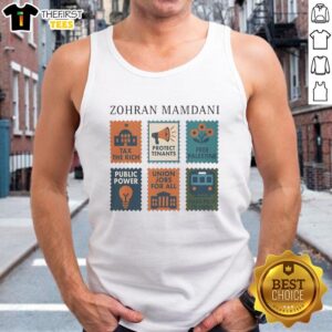 Hot Zohran Mamdani Tax The Rich T-Shirt - Image 4
