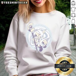 Cozy Nice-Frieren-A-Magical-Ancie Sweatshirt featuring a vibrant design, perfect for casual wear and magical adventures.