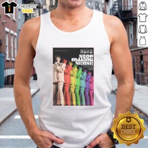Pretty Stop Making Sense Graphic Tank Top featuring a vibrant design and stylish fit for casual summer wear.