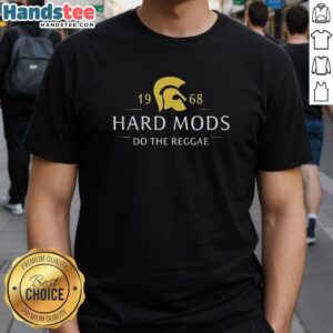 Alt Text: Original Hard Mods Do The Reggae 1968 T-Shirt featuring vibrant reggae graphics and retro style for fans of 60s music.