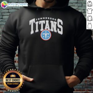 Alt Text: Top Tennessee Titans Nike Edge Enforcer Hoodie in navy blue, showcasing team logo and stylish design for fans.