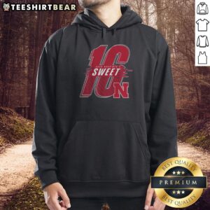 2026 NCAA Men's Basketball Sweet 16 Hoodie featuring Nebraska Huskers logo, perfect for fans and supporters.