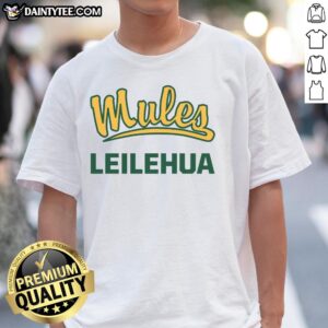 Stylish Hot Mules Leilehua T-Shirt featuring vibrant tropical design, perfect for summer fashion and casual wear.