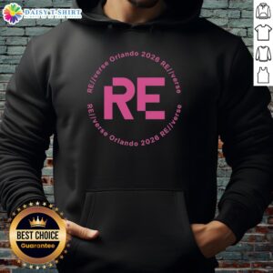 Top Reverse Orlando 2026 Re Logo Hoodie featuring bold graphics and a stylish design for sports fans.