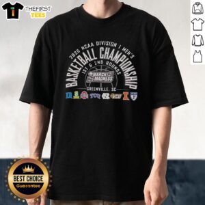 Top NCAA Division I Men's Basketball Championship March Madness 2026 T-Shirt featuring Greenville SC design.