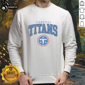 Official Tennessee Titans Classic Logo Sweatshirt featuring the iconic team logo in vibrant colors on a cozy fabric.