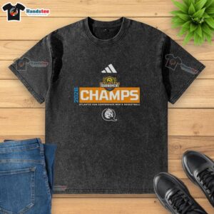 Official Queens Royals 2026 Atlantic Sun Conference Men's Basketball Tournament Champions washed t-shirt design