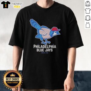 Top Philadelphia Blue Jays 1944-45 T-Shirt featuring vintage design and iconic team graphics, perfect for baseball fans.