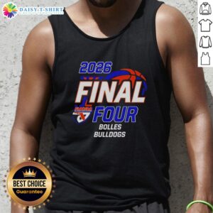 Premium Bolles Bulldogs Girls Basketball 2026 Final Four Tank Top featuring team logo and vibrant colors, perfect for fans.