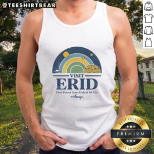 Official Visit Erid Colony Tank Top featuring a stylish design and vibrant colors, perfect for casual wear.