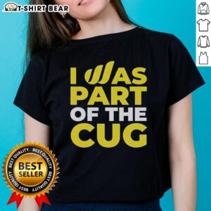 Alt Text: Cug Ladies Tee featuring a stylish design, perfect for casual wear and showcasing a sense of community.