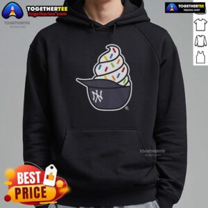 Original New York Yankees Ice Cream Hoodie featuring team colors and logo, perfect for fans and stylish summer wear.