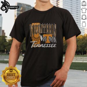 Premium Tennessee Volunteers Basketball Graphic T-Shirt featuring vibrant team colors and logo for fans.