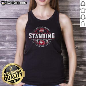 Hot Glenville Tarblooders 2026 OHSAA Boys Basketball Division 4 Last Four Standing tank top design featuring team colors.