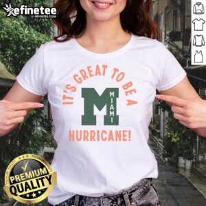 Good It's Great To Be A Miami Hurricane Vintage T-Shirt - Image 3