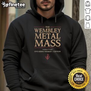 Official The Wembley Metal Mass Wake Up The Wicked March 7 2026 Tour T-Shirt - Image 2