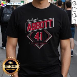 Alt Text: Andrew Abbott Classic Diamond T-Shirt in a stylish design, showcasing premium fabric and vibrant colors for casual wear.