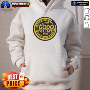 Top Godo Glimt 1916 Team Hoodie featuring team colors and logo, perfect for fans of the historic soccer club.