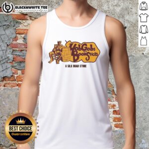 Hot Hobgobs and Boom Sticks tank top from Silk Road Store featuring vibrant design and comfortable fit for casual wear.